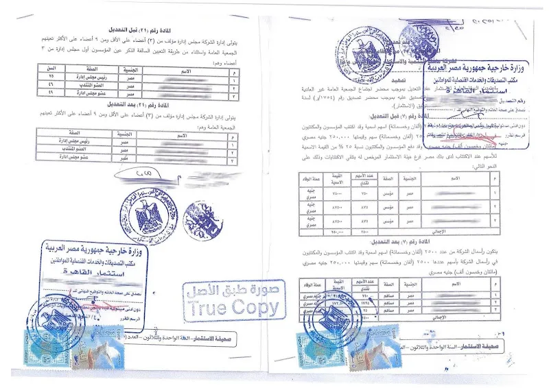 Certified Translation Office, Arab League Street, Mohandessin - Fast Trans