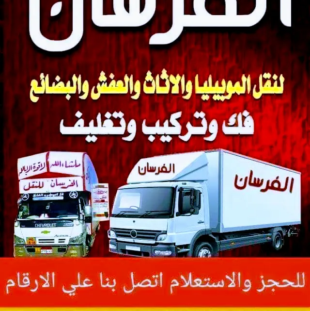 شركة الفرسان نقل عفش المعادى والقاهرة الجديدة - مدينتى والرحاب