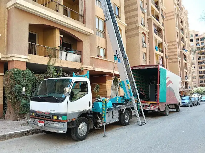 شركة ونش نقل الاثاث بجسرالسويس لرفع العفش