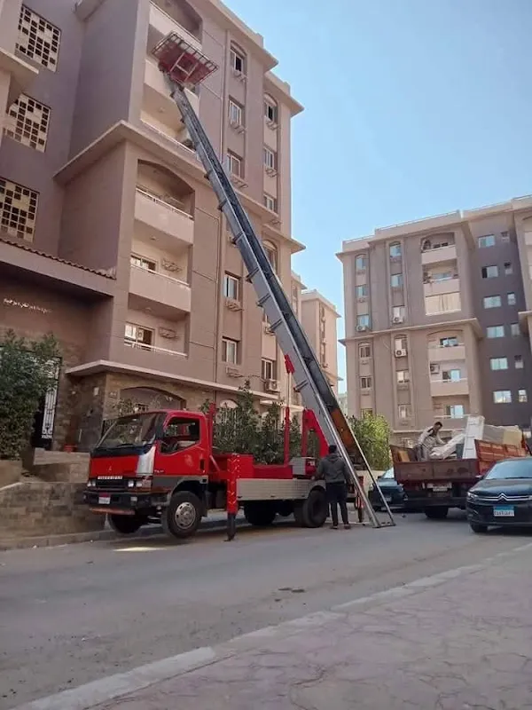 شركات نقل العفش في اكتوبر ماند ونش لرفع الآثاث