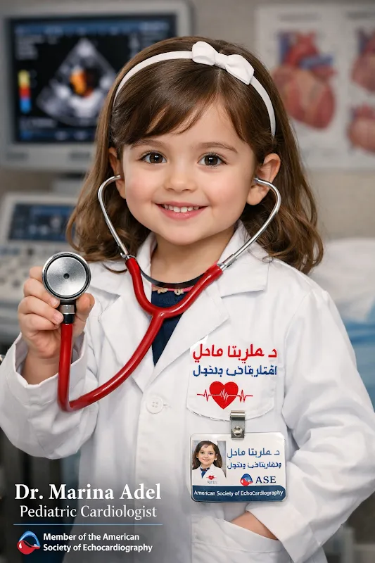 عيادة إيكو قلب الأطفال