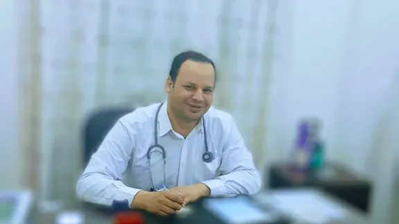 د. سعيد محمد البرشومى أستاذ الباطنة والسكر والكلى